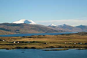 View across Ardtun to Ben More