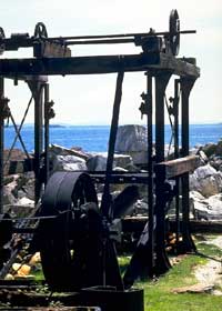 Machinery at the Marble Quarry