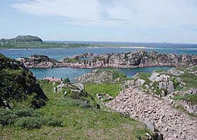 View From Tor Mor Quarry To Iona