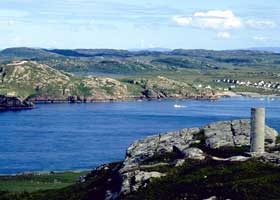 View To Fionnphort From Dun I on Iona